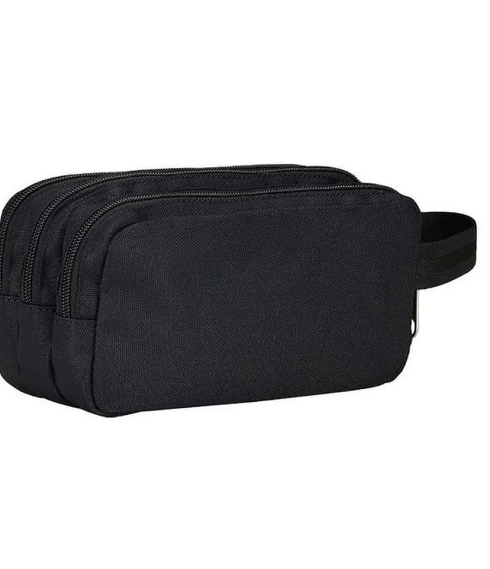 Astuccio scuola 3 zip Seven Freethink Jet Black