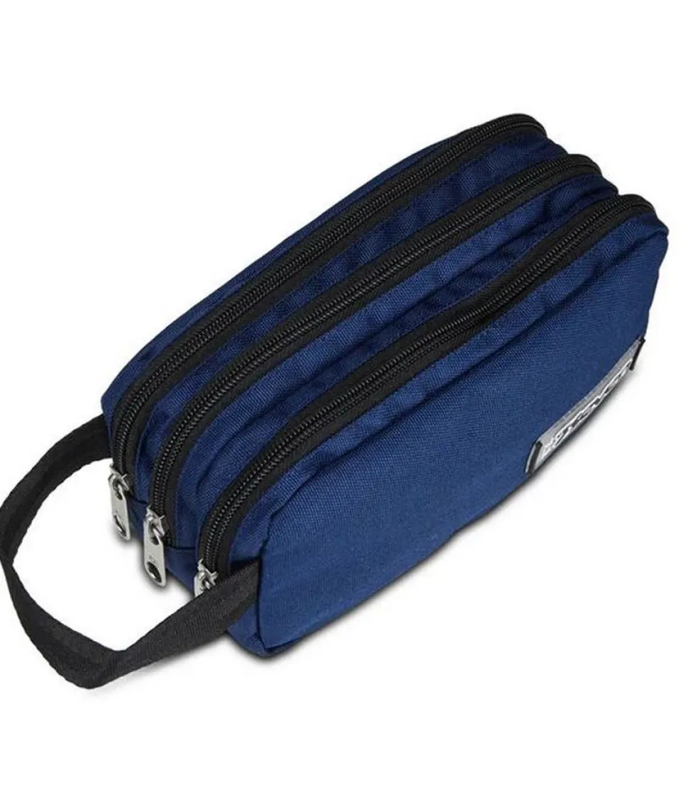 Astuccio scuola 3 zip Seven Freethink Blue Deep
