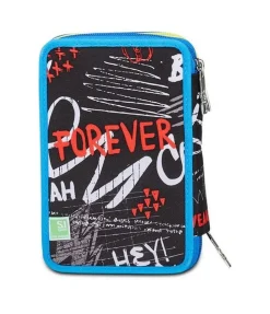 Astuccio scuola 3 zip SJ Born To Fun