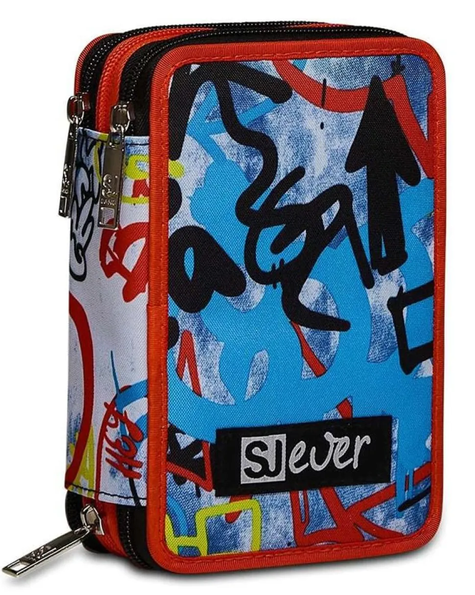 Astuccio scuola 3 zip SJ Ever Drift Boy
