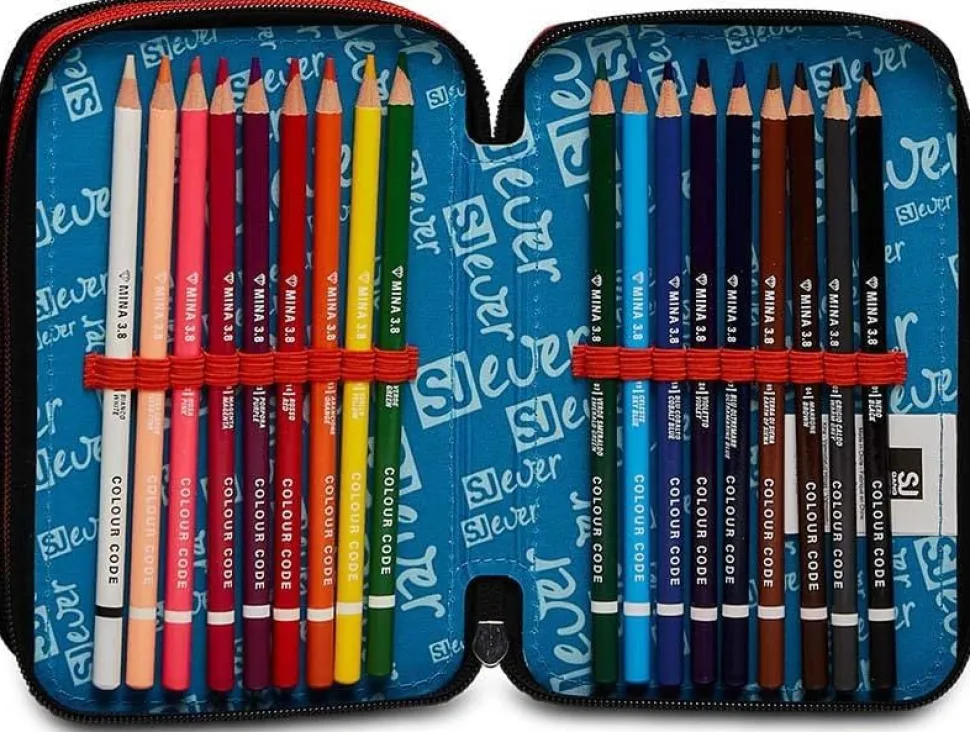 Astuccio scuola 3 zip SJ Ever Drift Boy
