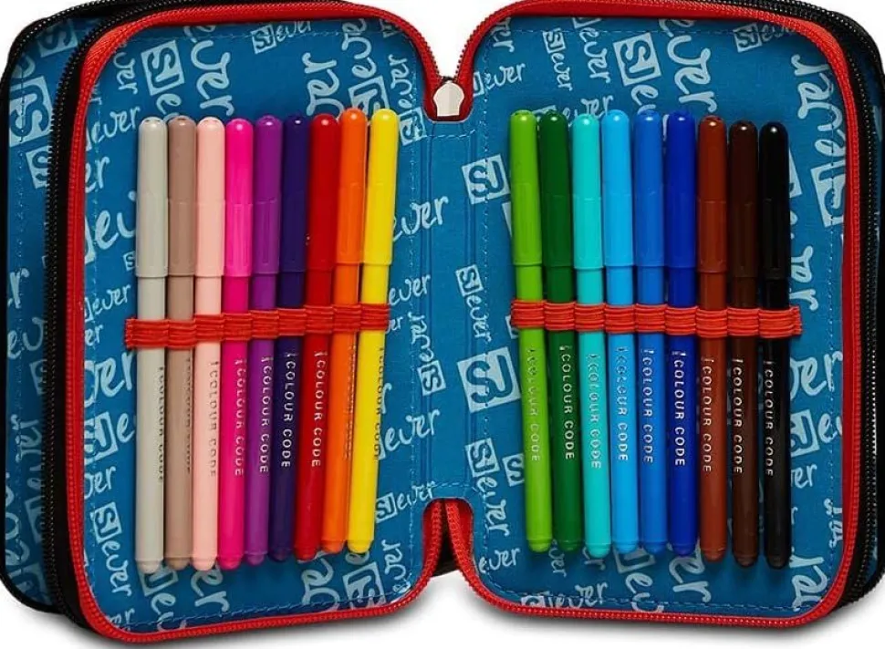 Astuccio scuola 3 zip SJ Ever Drift Boy