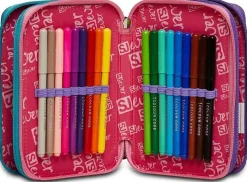 Astuccio scuola 3 zip SJ Ever Switie Girl