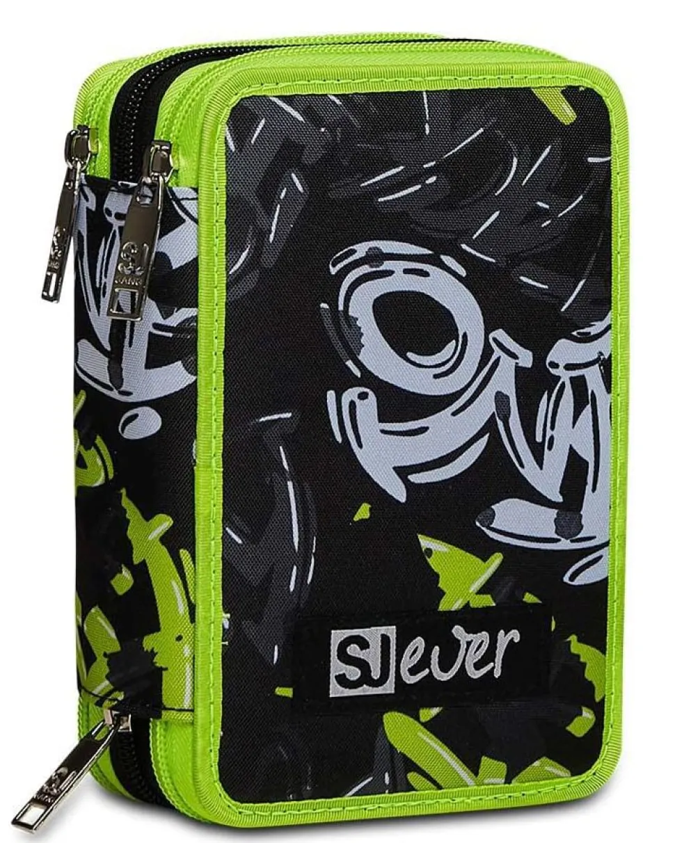 Astuccio scuola 3 zip SJ Ever Urby Boy