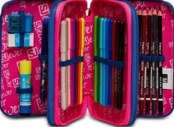 Astuccio scuola 3 zip SJ Ever Wingly Girl