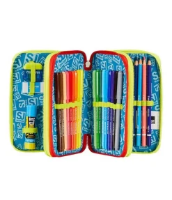 Astuccio scuola 3 zip SJ Funnygoal