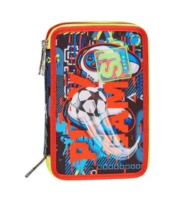 Astuccio scuola 3 zip SJ Funnygoal