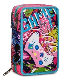 Astuccio scuola 3 zip SJ Gleamled Girl