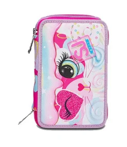Astuccio scuola 3 zip SJ Heart Lolly