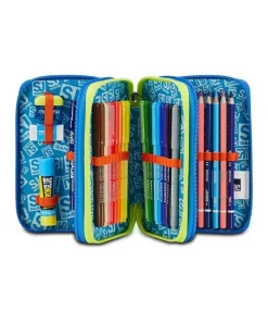 Astuccio scuola 3 zip SJ Realbasket