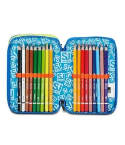 Astuccio scuola 3 zip SJ Realbasket