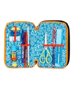 Astuccio scuola 3 zip SJ Rexme