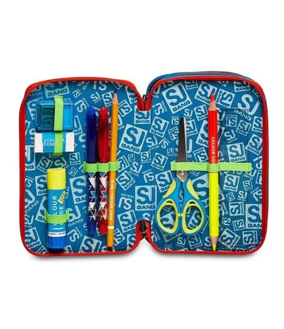 Astuccio scuola 3 zip SJ Trickflip Boy