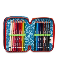 Astuccio scuola 3 zip SJ Trickflip Boy