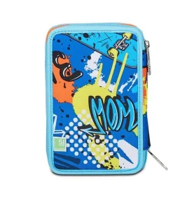 Astuccio scuola 3 zip SJ Trickyled
