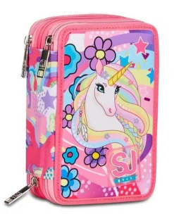 Astuccio scuola 3 zip SJ Unibraid