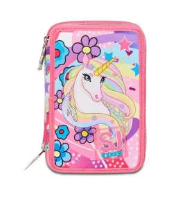 Astuccio scuola 3 zip SJ Unibraid