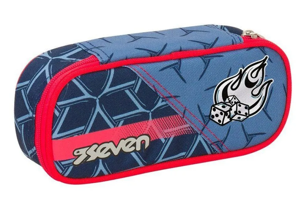 Astuccio Seven Round Plus Dice Boy Blu