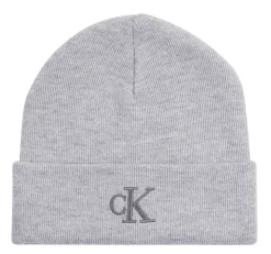 Berretto Calvin Klein Monogram Beanie Grigio