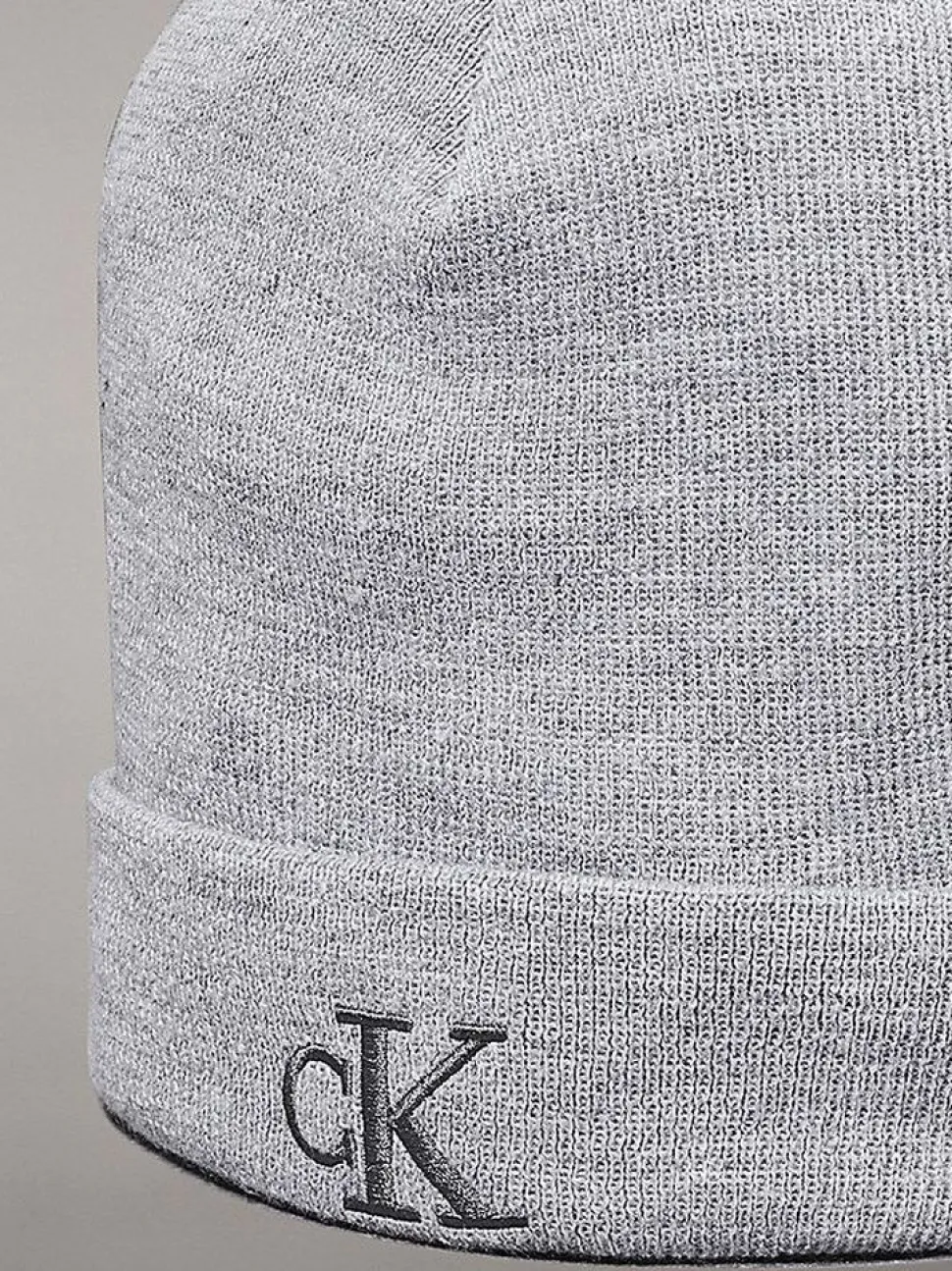 Berretto Calvin Klein Monogram Beanie Grigio