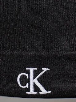 Berretto Calvin Klein Monogram Beanie Nero