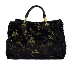 Borsa a mano Braccialini Beth Fur Nera
