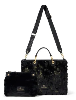 Borsa a mano Braccialini Beth Fur Nera