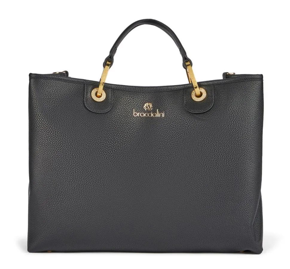 Borsa a mano Braccialini Beth Nera