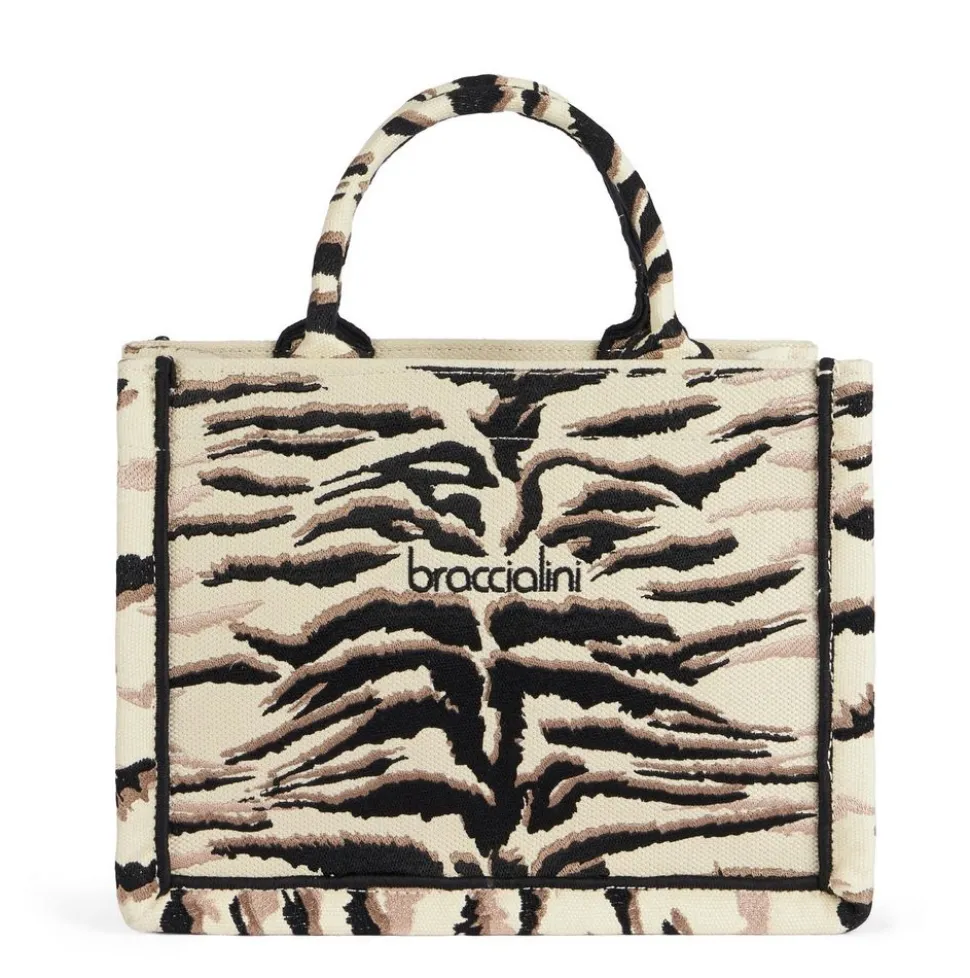 Borsa a mano Braccialini Winter Tiger
