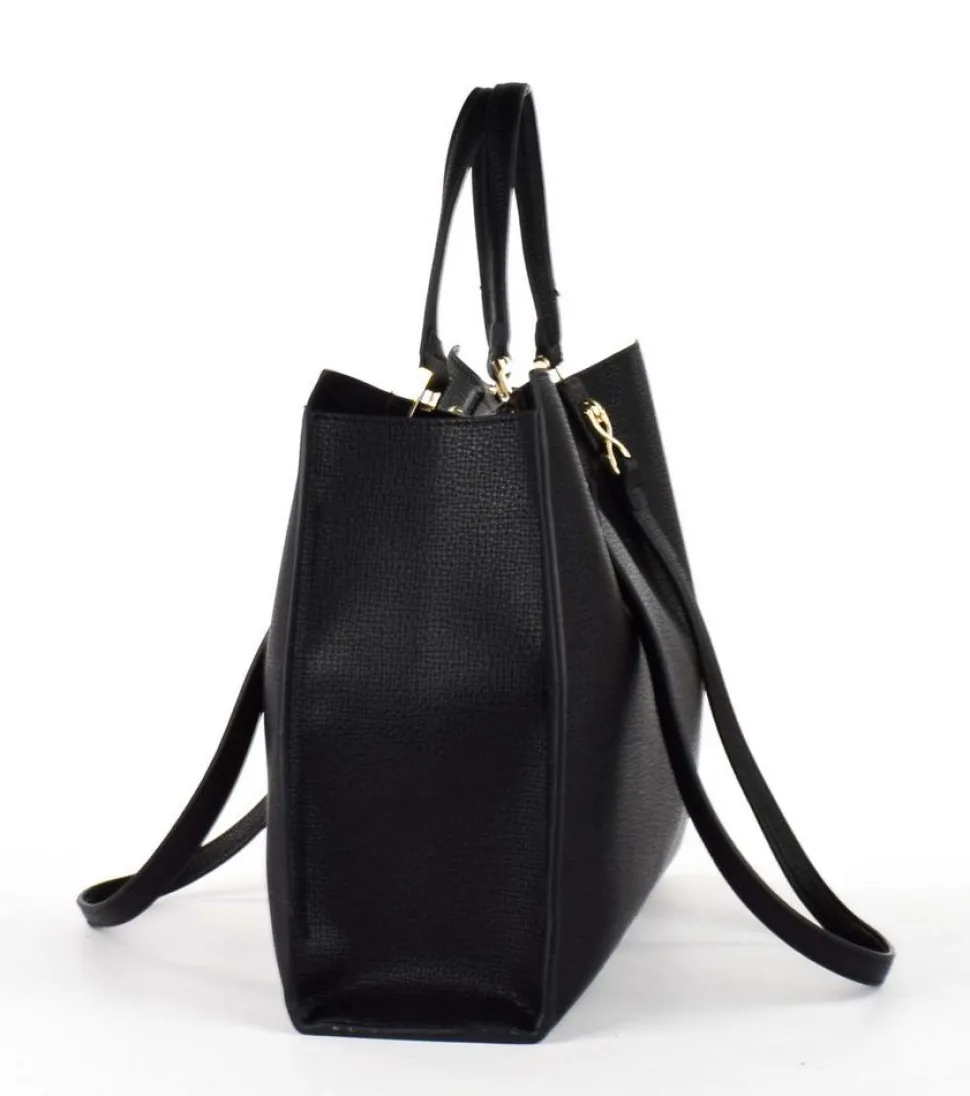 Borsa a mano e spalla Valentino Bags Stereo RE 01 Nero
