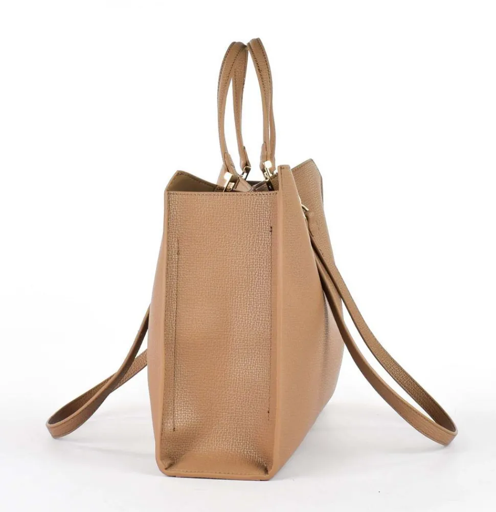 Borsa a mano e spalla Valentino Bags Stereo RE 01 Beige