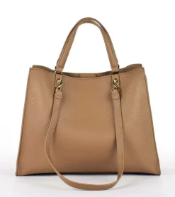 Borsa a mano e spalla Valentino Bags Stereo RE 01 Beige