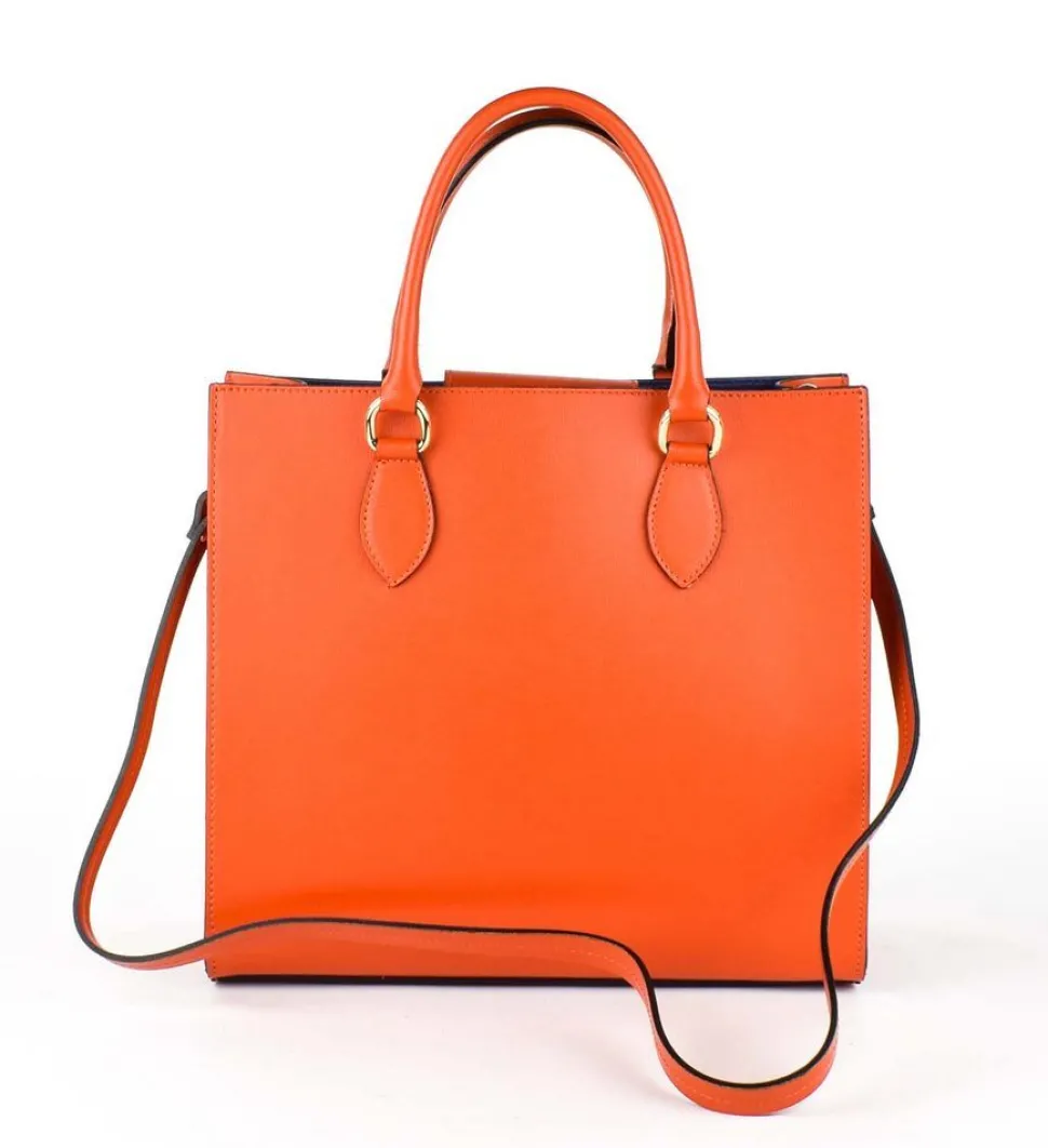 Borsa a mano e tracolla 20127 Arancio