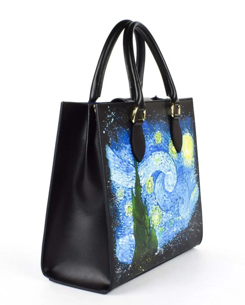 Borsa a mano e tracolla Artist 01 "La Notte Stellata"