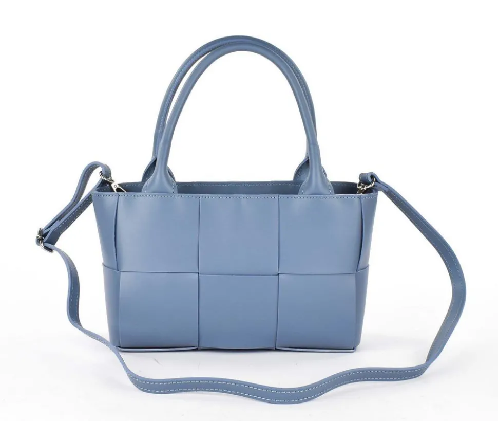 Borsa a mano e tracolla 20124 Azzurro
