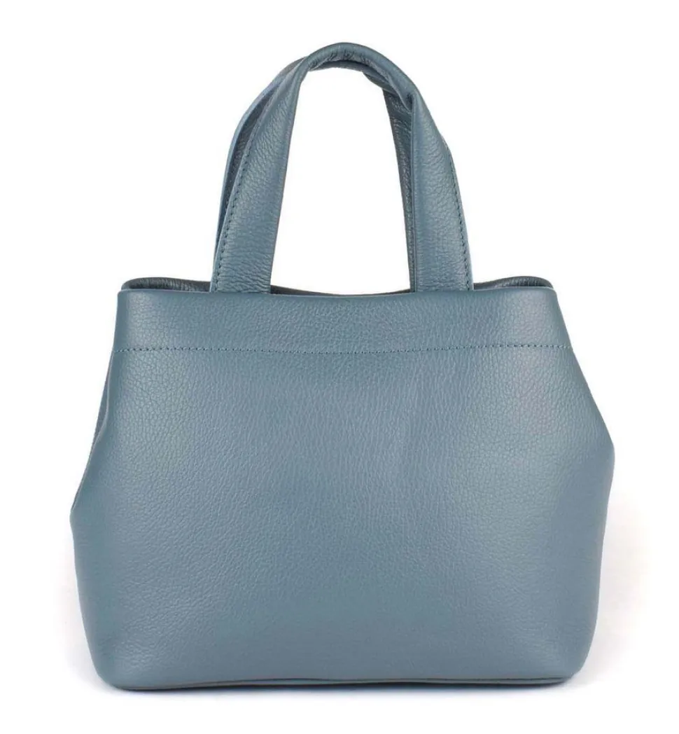 Borsa a mano e tracolla 20139 Azzurro