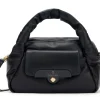 Borsa a mano e tracolla Braccialini Puffy Nera