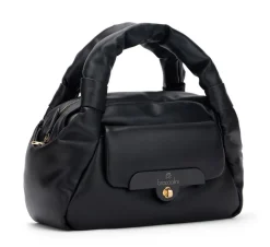 Borsa a mano e tracolla Braccialini Puffy Nera
