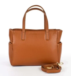 Borsa a mano e tracolla 20168 Cuoio