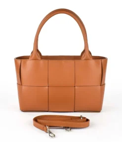 Borsa a mano e tracolla 20124 Cuoio