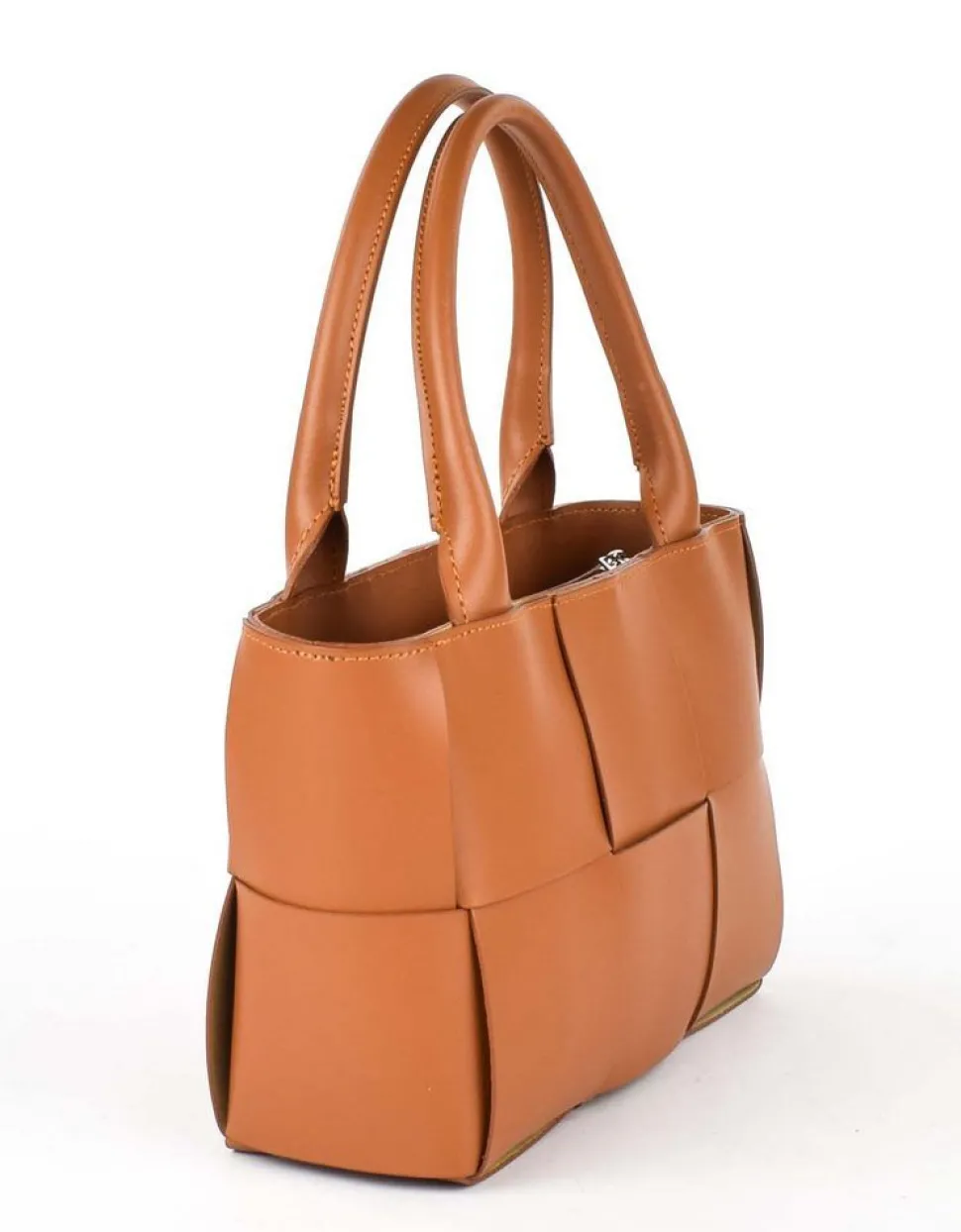 Borsa a mano e tracolla 20124 Cuoio