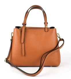 Borsa a mano e tracolla 20123 Cuoio