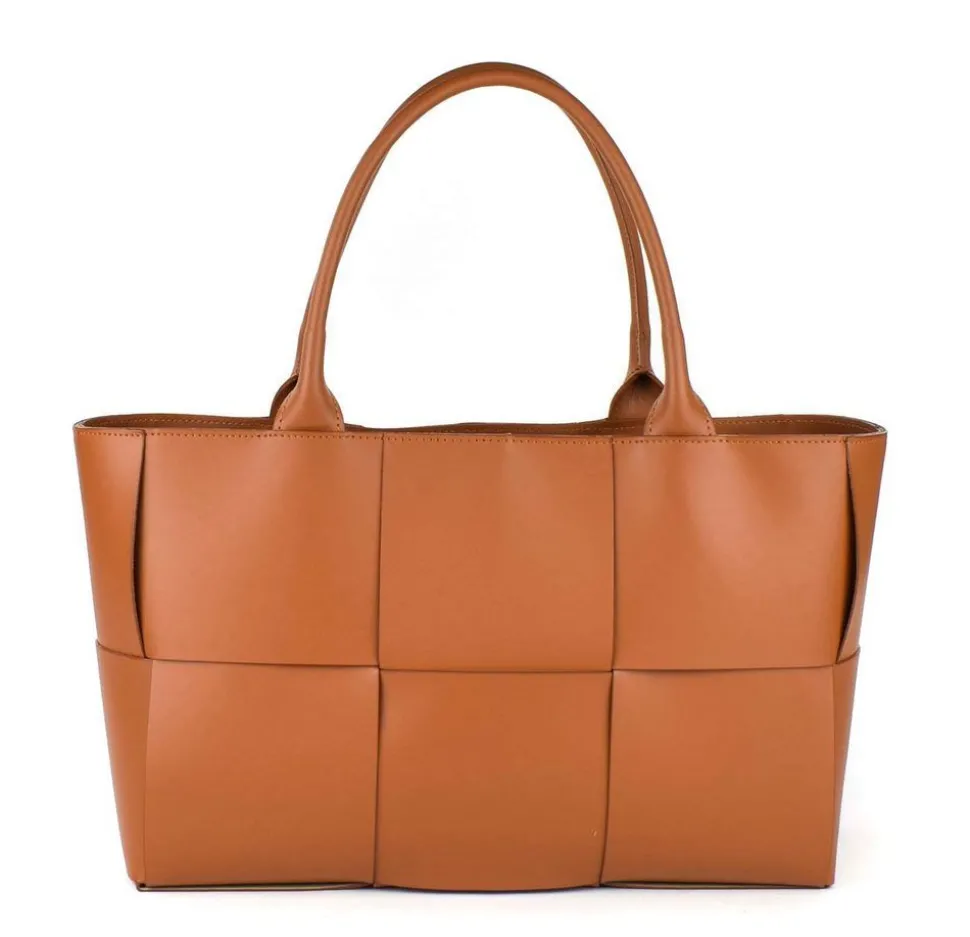 Borsa a mano e tracolla 20128 Cuoio