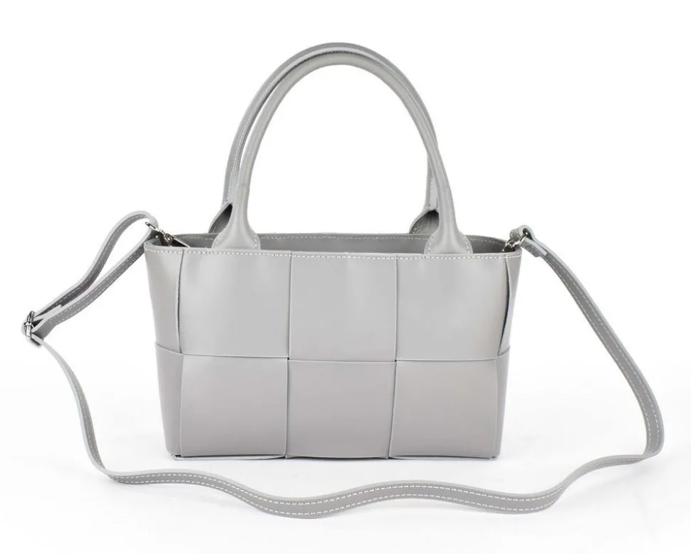 Borsa a mano e tracolla 20124 Grigio
