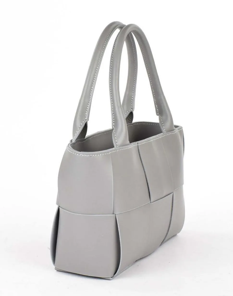 Borsa a mano e tracolla 20124 Grigio