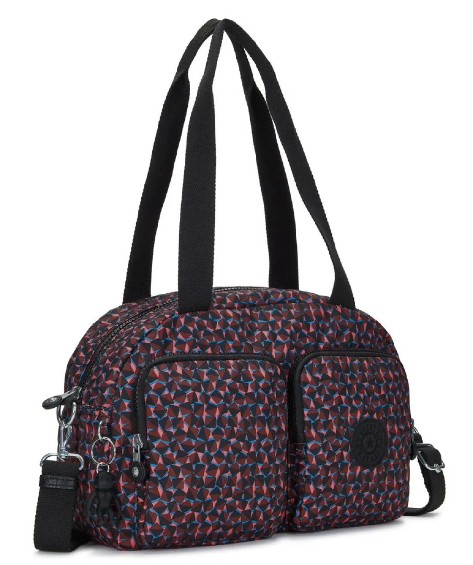 Borsa a mano e tracolla Kipling Cool Defea Happy Squares
