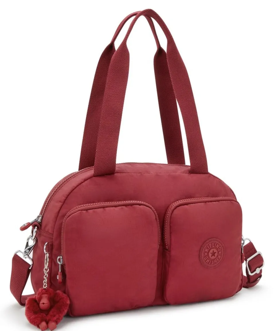 Borsa a mano e tracolla Kipling Cool Defea Funky Red