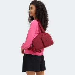 Borsa a mano e tracolla Kipling Cool Defea Funky Red