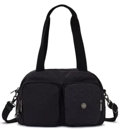 Borsa a mano e tracolla Kipling Cool Defea Signature Blk Q