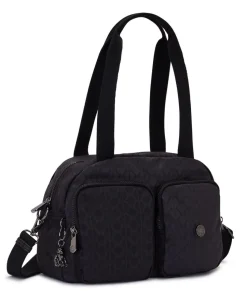 Borsa a mano e tracolla Kipling Cool Defea Signature Blk Q